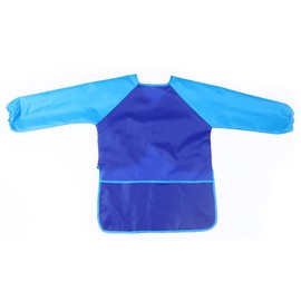 1 Piece Painting Apron Children Painting Coat 5-8 Years Girls/Boy Craft Apron Children with Sleeves and 3 Pockets Painting Apron Children Fabric for School Art Painting Cooking Food Laboratory