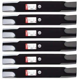 Oregon 6PK USA Mower Blades for 60" John Deere M144196, TCU15881, M128485, TCU18990, M133381