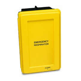 Allegro Industries 4500 Emergency Respirator Case, 14" x 9.5" x 21", Yellow