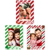 Qunclay 3 Pcs 2024 Christmas Picture Frame 4x6 Inch Christmas