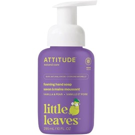 ATTITUDE Kids Foaming Hand Soap Bundle - Blueberry 10 Fl Oz & Vanilla Pear 10 Fl Oz