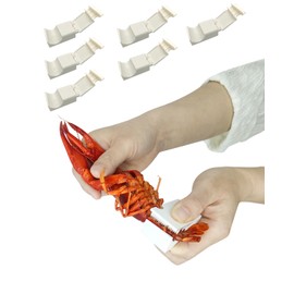 Generic CRMAPS 2024 New Upgraded Efficient Crayfish Shelling Device, Simple and Efficient,food-Grade Materials, Portable Crawfish Peeler Tool, for Family/Restaurant/Travel/Picnic (6 Pcs)