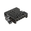 CAMVATE Quick Release Adapter Baseplate Slide In Style For Manfrotto