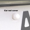 M12 x 19mm Plastic Nut and Bolt Protection Dome Cover,