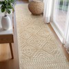 Wonnitar Moroccan Washable Area Rug 4x6, Non-Slip Rugs for Living