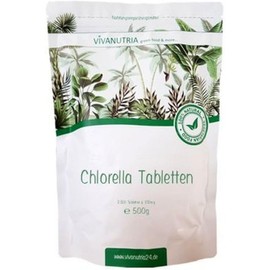 VivaNutria 100% Pure Chlorella 2500 Tablets, 1 Count / VivaNutria 100% 순수 클로렐라 2500정, 1개