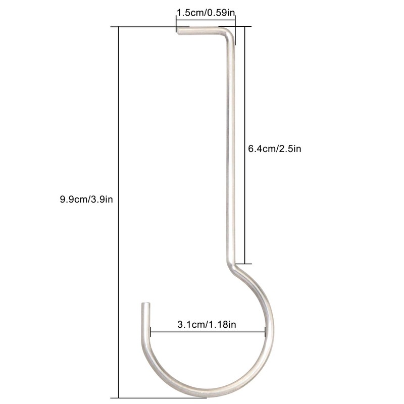 FMHXG 3PCS Kitchen Bathroom Floor Drain Hooks Stainless Steel Floor