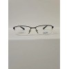 Robert Mitchel Eyeglasses Frames RM 1009 BK Black Rectangular Half