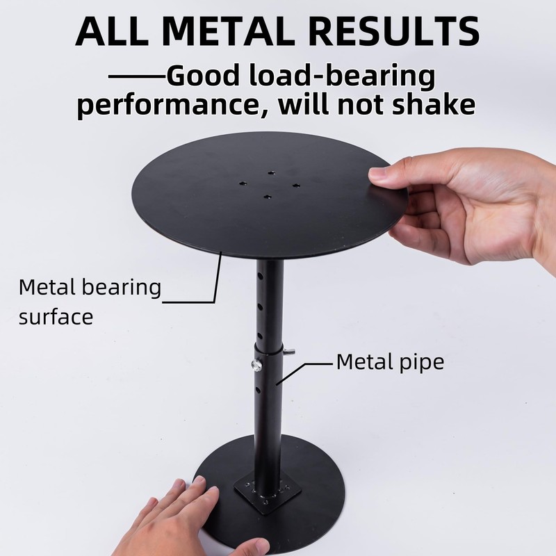ZSHIGANMA 3 Pack Plant Risers for Inside Pots, Adjustable Height