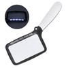 Magnifying Glass Foldable Handheld 5 LED Lights HighDefinition Acrylic Magnifier