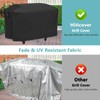 Hiticover Grill Cover for Nexgrill Daytona 720-1116 4-Burner Propane Gas