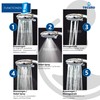 tecuro ew-easy Hand Shower Diameter 100 mm 5 Functions and