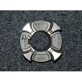 ROTEX KTR New ROTEX KTR 38 JAW COUPLING BORE 1.58" 3/8" KEYWAY Collar Shaft