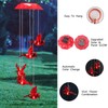 Wind Chime Solar Chimes Warm Light Solar Waterproof Wind Bell