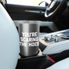 You're Scaring The Hoes - Funny Saying Sarcastic Novelty Stainless