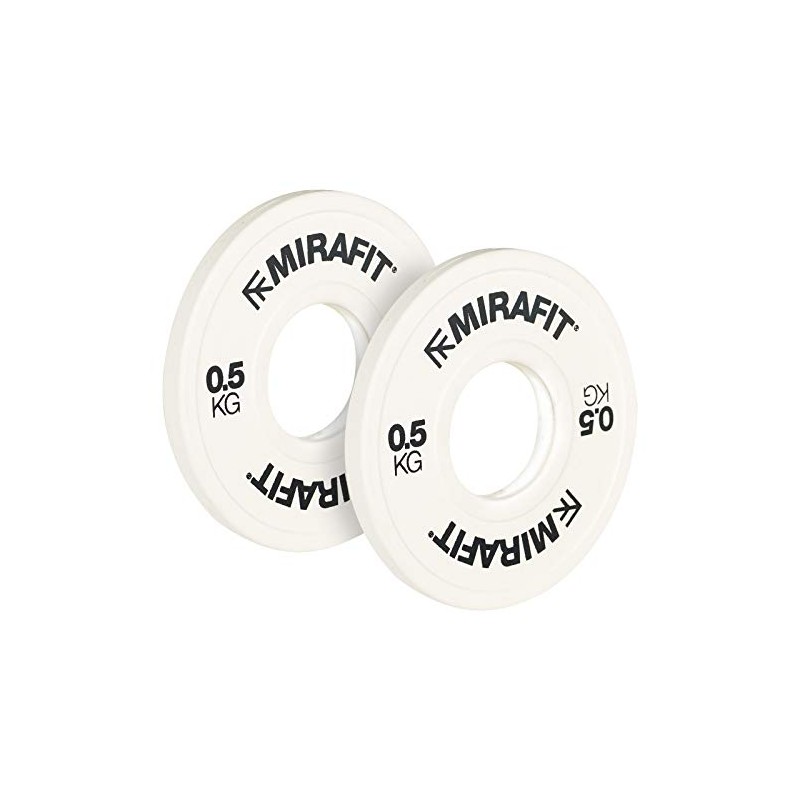 Mirafit IWF Coloured Fractional Weight Lifting Change Plates - Choice