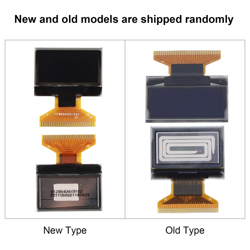 4Pcs 0.96in Organic Light Emitting Diode LCD Display 30PIN 128x64