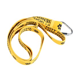 No Dogs/Not Dog Friendly Dog Lead Give Me Space Dog Leash Wrap Rescue Dog Lead (Not Dog Friendly-l)