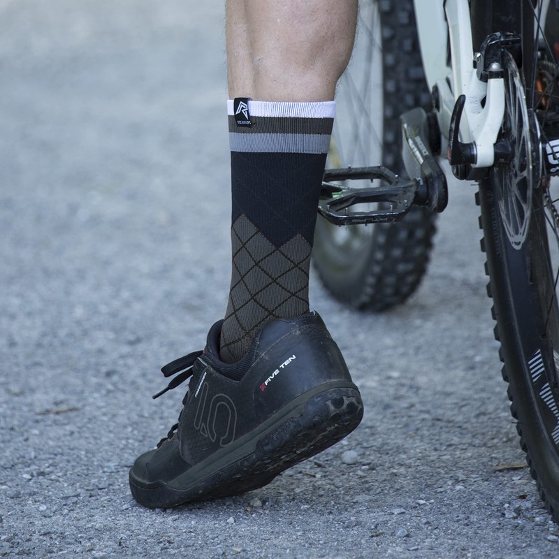 Rocky Alps Mountain Bike (MTB) Cycling Socks Design MP (Mountain