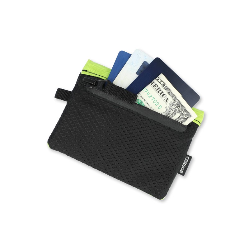 Carson Floating Wallet - Floating Nylon Wallet, Green (EW-20GR)