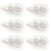 Correction Tape, 6 Pcs White Out Tape, 18m/59Ft Transparent Correction