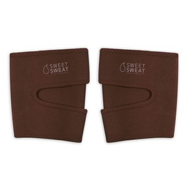 Sports Research Sweet Sweat Toned Thigh Trimmers for Men & Women | Increases Heat & Sweat to The Thighs | Includes Mesh Carry-Bag (Terra, Medium)