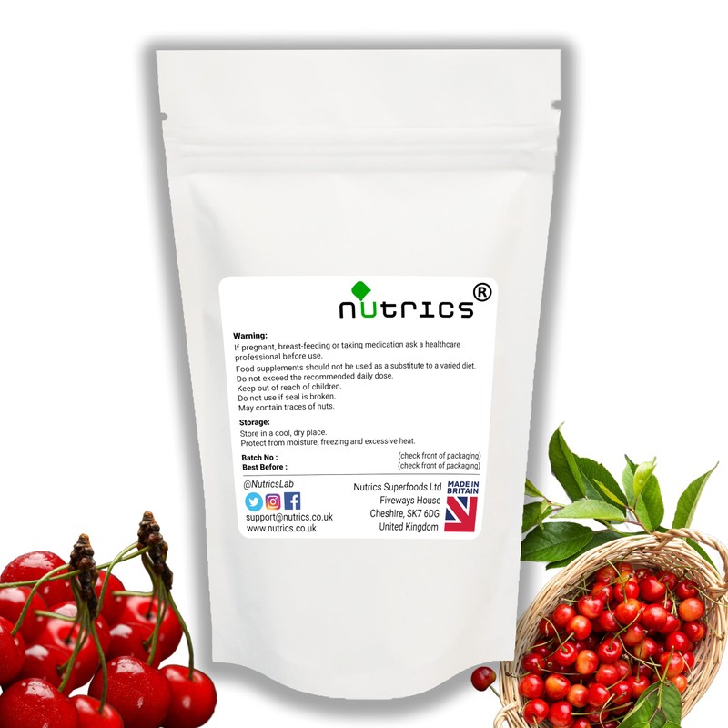 Nutrics® 39,000mg (per Capsule) 120 V Capsules Montmorency Tart Cherry