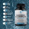 NAIMA Magnesio 4 Complex, 200 Cápsulas Citrato, Glicinato, Óxido y