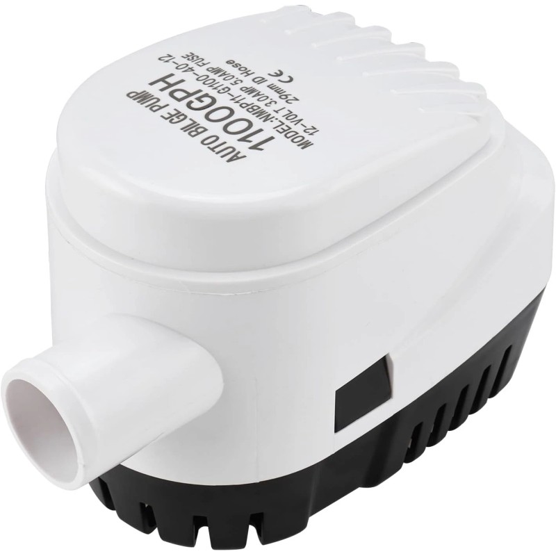 Amarine Made 12V 1100 GPH Automatic Submersible Bilge Pump w/