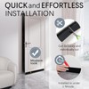 2 Pack Draft Stoppers for Bottom, Under Door Draft Stoppers