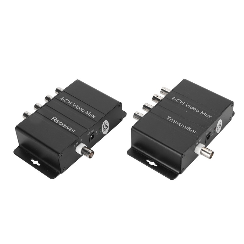 4 Channel Video Multiplexer Interference Resistant 4 HD Video to
