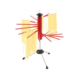 Fox Run Collapsible Pasta Drying Rack, 18.5 Inches, Red