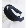 [ヴxante-nu] vingtaine Grograin Side Bow Headband Elegant Simple Daily Hair