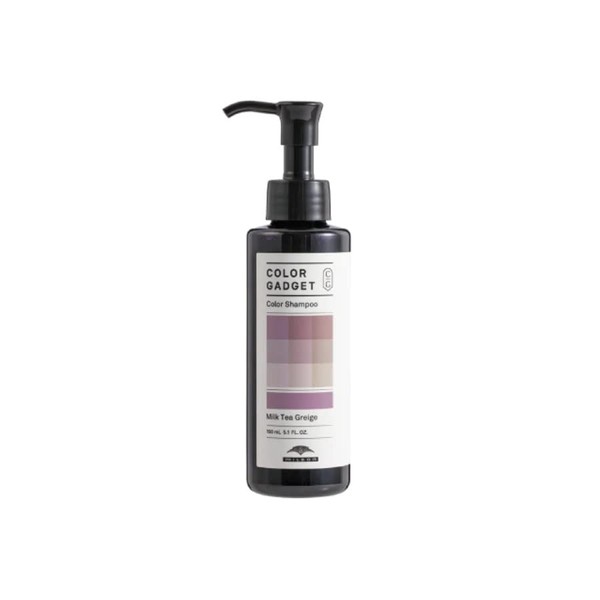 Milbon Gadget Color Shampoo, 5.1 fl oz (150 ml), Milky