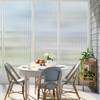 Coavas Coavas Window Privacy Film Reeded Glass: Frosted 3D Fluted
