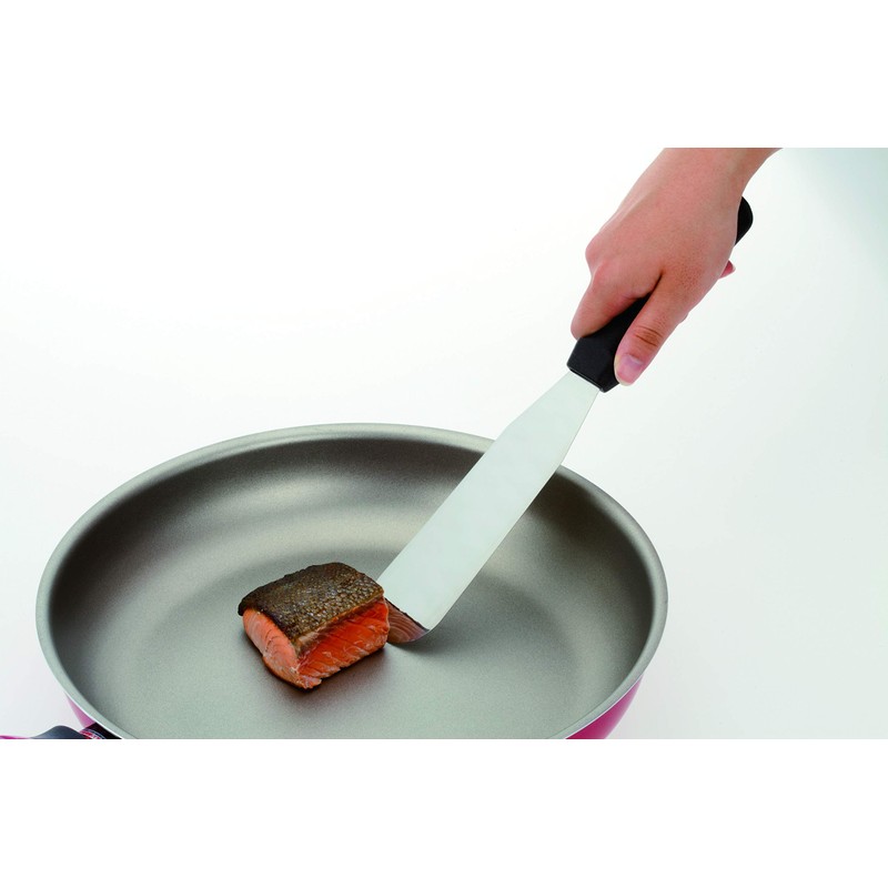 Endoshoji TKG Professional Kitchen Tools BKTO301 Turner, Round End, Polypropylene