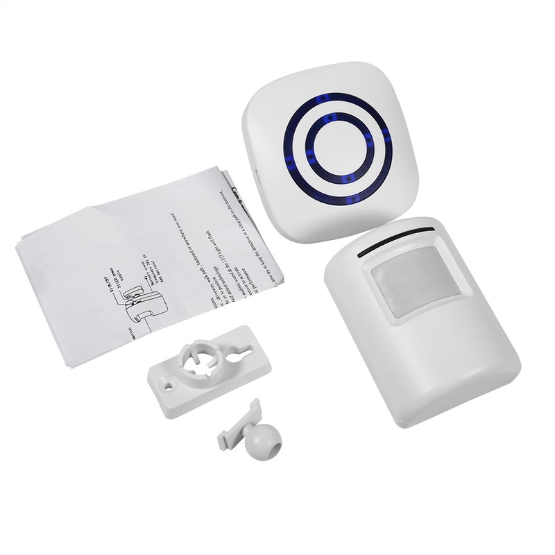 Driveway Patrol Garage Motion Sensor Wireless Alert Secure System Alarm