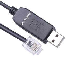 USB to RJ11 RJ12 RS232 Serial Converter Cable for Keyence PLC Communication Cable