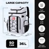 Maelstrom Backpack Cooler,Soft Lightweight Leakproof Cooler Backpack,50 Can Insulated Cooler