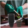 CAXUSD 100Pcs Hydroponic Planting Baskets Mesh Net Pots for Indoor