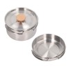 Cooking Pot and Pan Set 304 Stainless Steel Portable Camping
