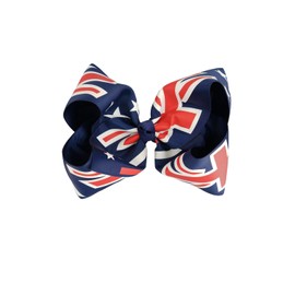 Navy Blue Hair Bow Clips Pin Navy Blue Hairclips Hairpin Navy Blue Jumbo Bow Pin BBG49 (A)