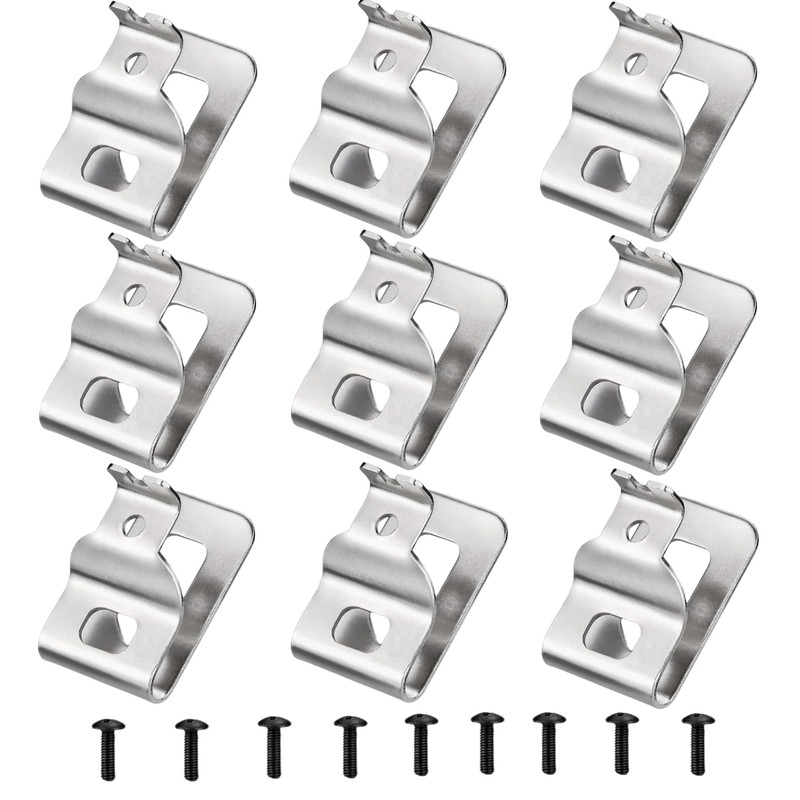N268241 N268241 N086039 Stainless Steel Belt Clip & Hook Compatible