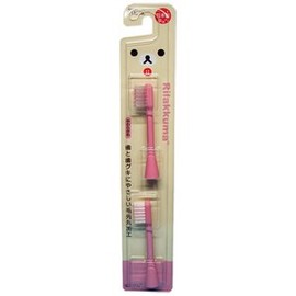 BRT-7LP Rilakkuma Replacement Brush, Pink, Pack of 2
