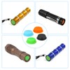 PATIKIL 0.63" LED Flashlight Switch Cap, 4 Pcs Silicone Soft