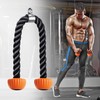SELEWARE Tricep Rope Cable Machines Attachments for Gym, Heavy Duty