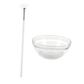 Baluue Professional Face Mask Brush Set Mixing Bowl for Skincare Easy Application