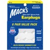Mack's Pillow Soft Silicone Earplugs - 6 Pair, Value Pack