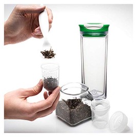 Zak! Designs Hayden Insulated Travel Tumbler for Tea, Emerald, 16.5-Ounces