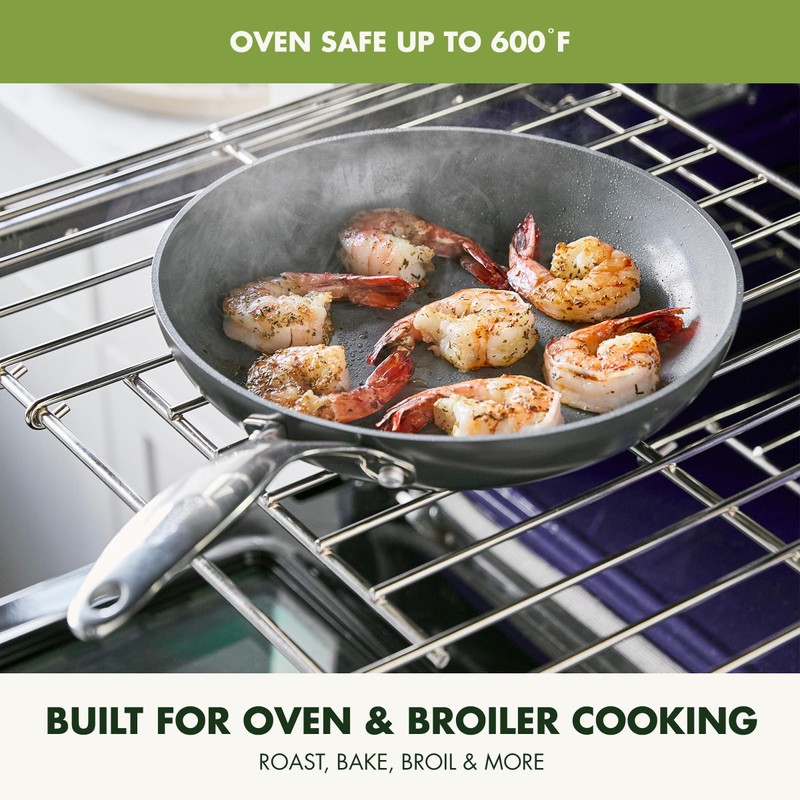 GreenPan Valencia Pro Hard Anodized Healthy Ceramic Nonstick 10" Frying